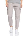Amazon Brand – Symbol Men’s Stretchable Cargo Jogger Pants | Chinos | Casual Trousers (Slim Fit) (Ash_38)