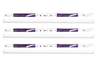 SYSKA SQ2001-20W-SLM 20Watt Slim T5 LED Tubelight (Pack of 3, White)