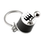 Keychain Carabiner Multi Tool with Bottle Opener and Cutter, Metal Clip with Dual Key Rings and Rotating Mechanism