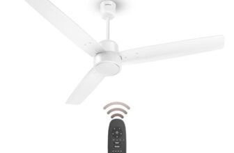 Havells EPIC BLDC Ceiling Fan 1200mm, 380 RPM, Savings upto 65%, Reverse Rotation, 4 Modes (Boost, Sleep, Breeze, Mop), Low Wattage 30W, Low Noise, Air Flow:225 CMM, 3 Year Warranty, Elegant White