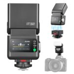 Godox iT32 TTL HSS Flash for Canon with X5-C Trigger, 1/80000s HSS 2.4G Wireless Off-Camera Kit, Magnetic Quick Release & USB-C for Portrait Wedding Event Photography