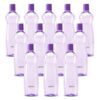 MILTON Pacific 1000 Water Bottle 1 Litre each, set of 12, Purple I PET Food Grade I BPA Free, Leak Proof I Wide Mouth, Easy To Clean I Fridge Bottles for Home, Office, Gym