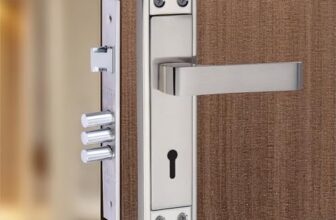 Milton Iron Mortise Lock Set with Lock Handle, Finish, SS K-115