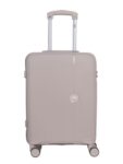 Wiki Zine 8 Wheel Hardside Polycarbonate Trolley,Large,Champagne