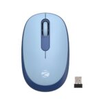 ZEBRONICS Groot Wireless Mouse, Dual Mode (2.4GHz + BT), Upto 1600 DPI, Silent Operation, 3 Buttons, Comfortable & Ergonomic, for Mac | Laptop | Computer, with 2 Years Warranty (Blue)