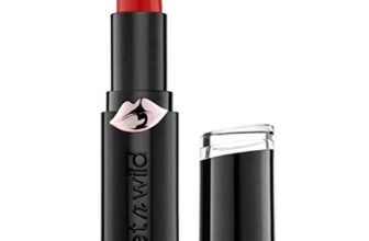 Wet n Wild, Megalast Lipstick, Long-lasting Matte Lipstick with Daily Moisture, Extra-smooth Formula with Microspheres, Natural Marine Plant Extracts, Coenzyme Q10 and Vitamins A & E, Red Velvet