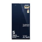 Godrej 600L 3Star 5 Years Comprehensive Warranty Smart Convertible Zones | Toughened Glass Door | Side by Side Refrigerator (2025 Model, RS EONVELVET 646C RIT SM BL, Storm Blue)
