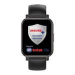 GOQii Insure+ 5 lakhs Health Insurance with Smart Vital Stream (Black) and 3 Months Personal Coaching