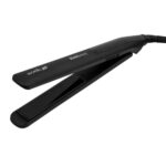 Ikonic Black Beauty Hair Straightener For Women with Ceramic Coated Floating Plates Super Slim Ensure Smooth Glides Instant Heat Up Techonoly Manages Even Heat Distribution Handle Lock Feature,Light Weight Travel Friendly Sutiable for All Hair Types