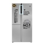 Haier 598 L 3 Star Frost Free Expert Inverter Smart Sense AI enabled 3-Door Side by Side Refrigerator (HRT-683ISU1, Inox Steel, Magic Convertible Zone, Deo Fresh Technology, 2026 Model)