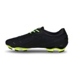 Nivia Dominator 2.0 Football Shoes for Men/Sports and Athletic Footwear with Upper Synthetic (Black) UK- 2