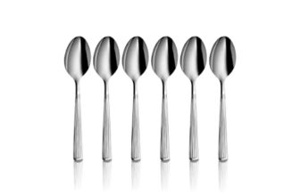 Shri & Sam Stainless Steel New Stribes Coffee Spoon,6 Pieces