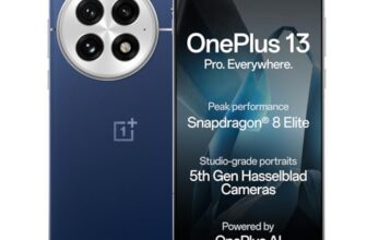 OnePlus 13 | Smarter with OnePlus AI | Lifetime Display Warranty |12GB RAM 256GB Storage Midnight Ocean | Official Smartphone for BGMS 2025