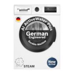 Bosch 7 kg 5 Star Front Load Fully-Automatic Washing Machine, Steam Antibacterial Tech, AI ActiveWater, 15 Wash Programs, 53L Large Drum, SoftCare Paddle, White, WAJ24263IN (2026 Model)
