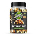 HAPPY HARVEST Premium Mix Dry Fruits 1kg| Mixed Nuts & Dried Fruits | Healthy Snack Mix | Rich in Protein, Fiber & Essential Nutrients | Natural Energy Booster | Ideal for Daily Snacking (1kg)