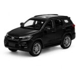 Diecast Toy Car for kids 1:36 Scale Model Metal Pull Back Sports Car Boys | Metal Pull Back SUV Model, LED Lights & Sound, Openable Doors, Mini Alloy Off Road Vehicle, For Boys & Girls