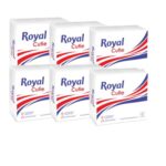 Royal Cutie 1-Ply Tissue Paper Napkins for Dining Table |Pack of 6 (90 Pulls Per Pack, 540 Sheets) | Extra Soft Paper Tissue, Perfect for Events, Parties, & Everyday Use