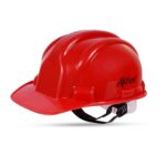 Aktion AK H01_WHT Safety Helmets Nape Type, Color: Red, Pack of 50, IS 2925:1984