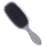 ROOTS Truglam Paddle Hair Brush | Soft Tip Flexible Bristles for Detangling & Curling | Prevent Scalp Scraping | Adds Volume to Quiff | For Men & Women | Length – 8.8 Inch, Model No – SLV86