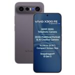 vivo X300 FE 5G (Noir Black, 12GB RAM, 256GB Storage) with No Cost EMI/Additional Exchange Offers