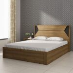 Home Centre Quadro Edge King Bed with Hydraulic Storage