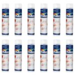 Dulux Simply Refresh Spray Paint | DIY, Quick Drying Gloss Finish for Metal, Wooden Furniture, Plastic, Walls, Cars & Bikes – 12 X 400ML (Bus_Green)