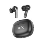 FLiX (Beetel T16 Nitro Buds True Wireless in Ear, Bluetooth v5.3(Quick Paring), 10mm Super Bass Drivers, IPX4 Rated, Dual Mic, Touch Controls, 50hrs Playback, AI Voice Assistant (XTW-T16)(Black/Grey)