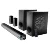 ZEBRONICS Juke bar 9550 pro 5.2 Soundbar (625 Watts), Dolby Audio, Dual Wireless Subwoofer & Wired Satellite, BT v5.3, HDMI ARC, Optical, Powerful Bass, RGB LED Lights, Wall Mountable, Silver
