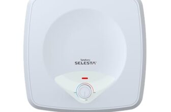 Symphony SELESTA Geyser 25 Litre Storage Water Heater | BEE 5 star Rating Energy Efficient | 2KW Heating Element | Titanium Pro Glassline Tank| Free Installation