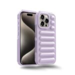Amazon Brand – Solimo High Protection Capsule Design Back Cover for Apple iPhone 15 Pro Max – Lilac Purple