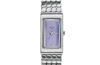 Sonata Poze 9 with Quartz Analog Lilac Dial IPS Alloy Strap Watch for Women – SP80201SM01W