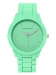 French Connection Hue Green Round Dial Womens Analogue Watch FCS04GR