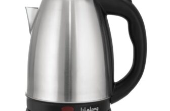 Lifelong ISI Certified Electric Kettle 1.5L with Stainless Steel Body,1500 W Easy and Fast Boiling of Water for Instant Noodles, Soup, Tea etc. (1 Year Manufacturer’s Warranty, Silver, LLEK23)