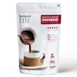 COCOSUTRA SUGAR FREE Drinking Chocolate Mix – Mexican Spiced | Zero Sugar, Low Carb, Low Calorie | Stevia & Erythritol based | Keto Friendly Drink | Vegan | Enjoy hot or cold | 200 g