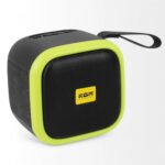 KDM 350 Rumble Portable Bluetooth Speaker, 8W Output,Green Trim, 8 Hours Playtime, FM Radio, TWS Support, Type-C Charging