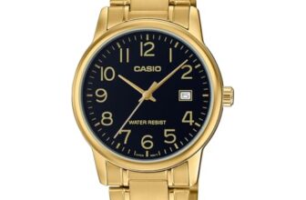 Casio Enticer Men Analog Black Dial Men MTP-V002G-1BUDF (A2311)
