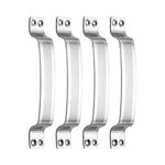 MAP GAIYERA Stainless Steel Door and Window Handle -DIAGONALLY Shaded -6 INCH Pack of 4 PC