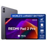 Redmi Pad 2 Pro [Smartchoice] | 12000mAh | Snapdragon 7s Gen 4 |12.1-inch, 2.5K Display |83+ Days Standby |HyperOS 2 |120Hz| Dolby Vision Atmos | Wi-Fi 6| AI Powered | 8GB,128GB |Graphite Grey