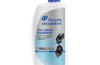 Head & Shoulders Deep Cleanse Anti-Dandruff Shampoo, Active Charcoal, 1 L