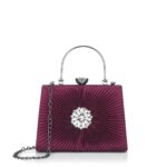 Lavie Women’s Ray Trapezoid Framed Clutch | Ladies Purse Handbag