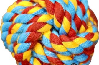 The Pets Company Dog Rope Ball for Puppy Teething, Ball Dog Toys for Puppies