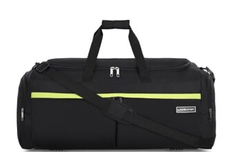 Lavie Sport Epitome 75 cms Duffle Bag | Sturdy Airbag Duffle | Spacious Gym Duffle Bag