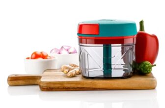 Xmart India Handy Vegetable Chopper, 3 Stainless Steel Blades,Pull Chopper for Onion, Fruits, Dry Fruits, Salad, Nuts, Kitchen Dori Cutter & Food Processor Vegetable Chopper for kitchen-700 Ml