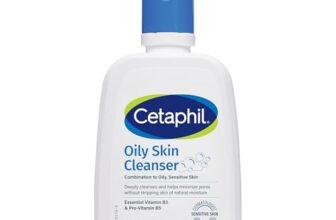 Cetaphil Oily Skin Cleanser, Daily Face Wash for Oily, Acne prone Skin, Gentle Foaming, 118ml