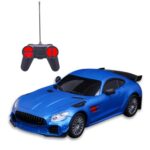 Frendo RC Car for Kids | High-Speed Remote Control Car | Rechargeable Lithium Battery | Type-C Charging | LED Headlights | Blue