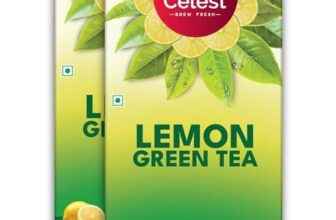 Celest Green Tea 25 Tea Bags| Lemon Flavour | Pack of 2