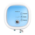 Havells All New Adonia Spin 25L 5 Star Storage Water Heater(Geyser)|Faster Heating|Safe to use|Saves electricity|Feroglas Coated Anti Rust Tank| Temp. setting knob|7 Yr. Tank Warranty| Made In India