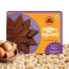 GO DESi Jaggery Kaju Katli – 100g | Made with 69% Cashews and Palm Jaggery | Gud Kaju Katli | Indian Sweets | Sweets Gift Pack