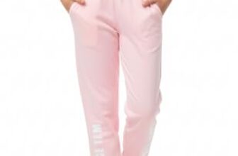 Clotth Theory Girl’s Super Combed Cotton Trackpant and Joggers with Side Pocket for Casual Wear, Jogging, Exercise & Walking (Pack of 1) LT Pink
