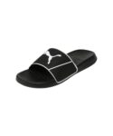 PUMA | Popcat 20 Shower Slides | Black-White | 7UK